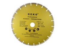 Segmentinis deimantinis pjovimo diskas 300x8x32mm, G00254 GEKO