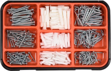 290PCS SCREW AND PLUG SET 24112 VOREL