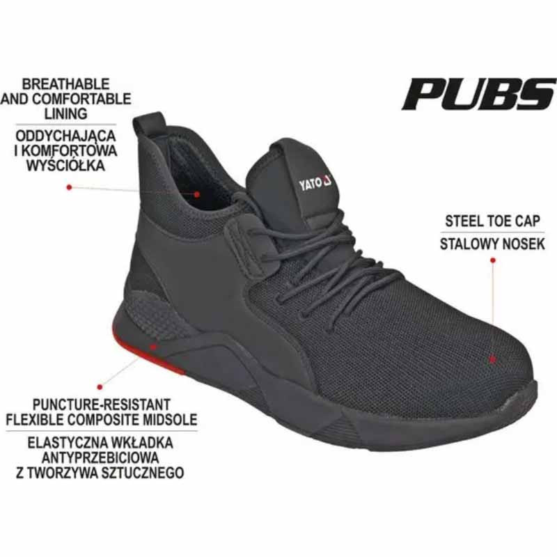 Sport Safety Shoes Pubs Sbp S. 41 YT-80622 YATO