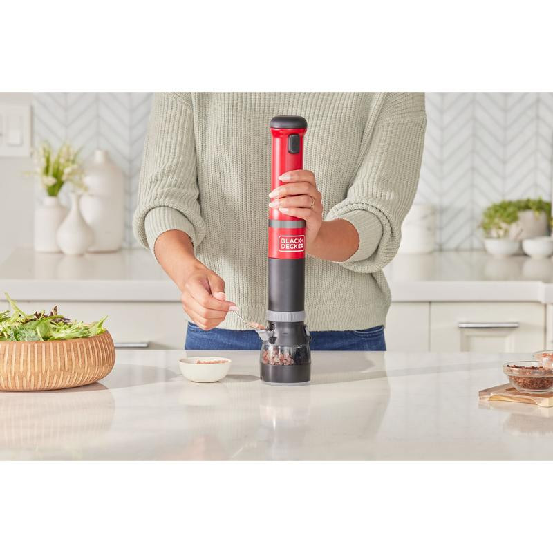 kitchen wand 2 Kit - Blender and Whisk - RED BCKM1012KR-QW BLACK DECKER