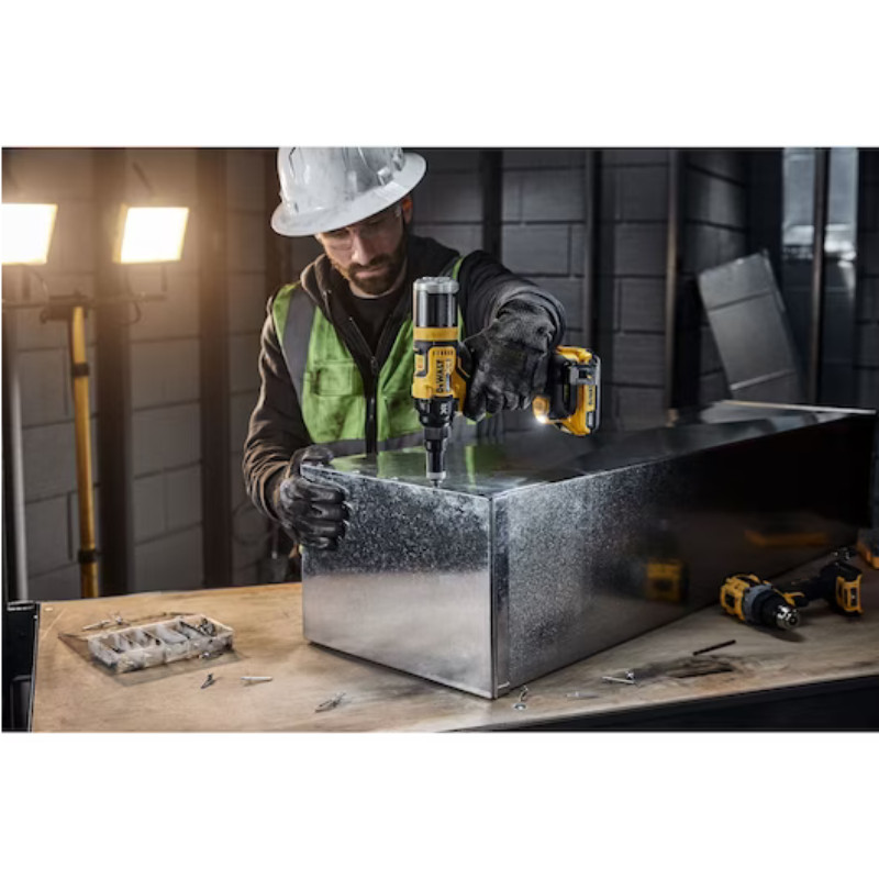 Аккумуляторный заклепочник DCF403E1GT-QW DEWALT