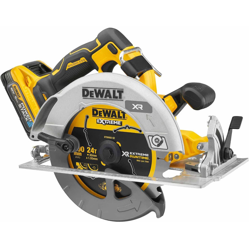 Akuketassaag, 2x5Ah, 190mm, POWERSTACK FLEXVOLT ADVANTAGE TSTAK, DCS573H2T, DCS573H2T-QW DEWALT