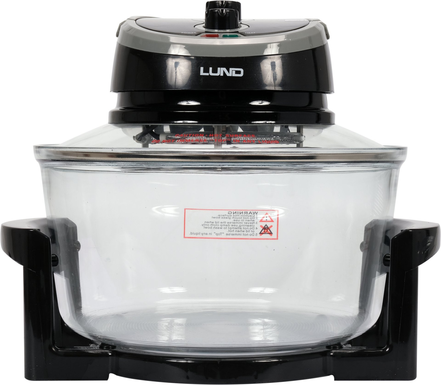 HALOGEN OVEN 17L BLACK, 9 ACCESSORIES 67642 LUND