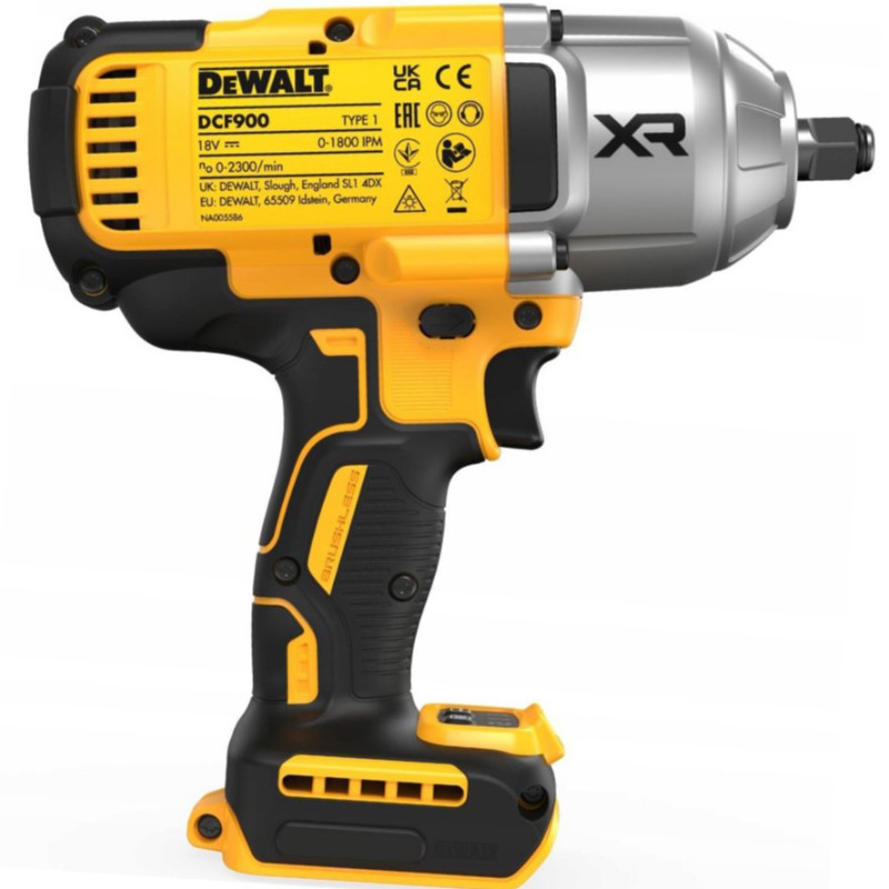 Akumutrikeeraja 1/2", 18V, 1355Nm, 2x5Ah, POWERSTACK, DCF900H2T-QW DEWALT