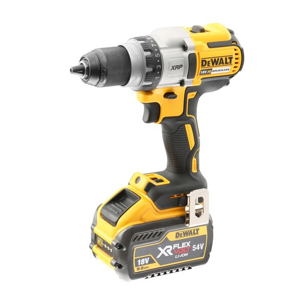 Аккумуляторная дрель-шуруповёрт 18В (2х6.0Ач) DCD991T2-QW DEWALT