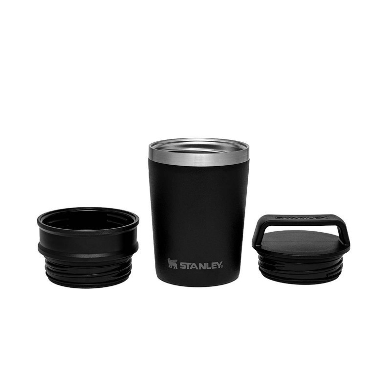 Terminis puodelis The Shortstack Travel Mug Adventure 0,23L matinis juodas 2802887067 STANLEY