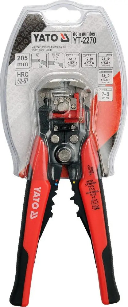 Multifunction Wire Stripper 205Mm YT-2270 YATO