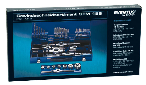 Sriegimo komplektas  M3-M12 EVENTUS STM15, 10731&EXACT EXACT