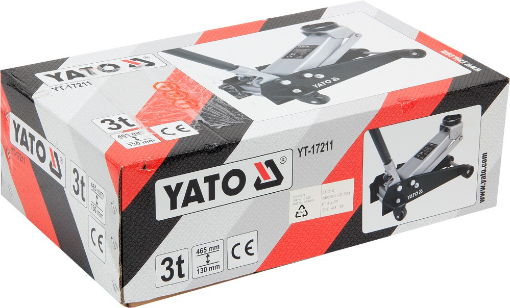 Hydraulic Floor Jack 3T YT-17211 YATO
