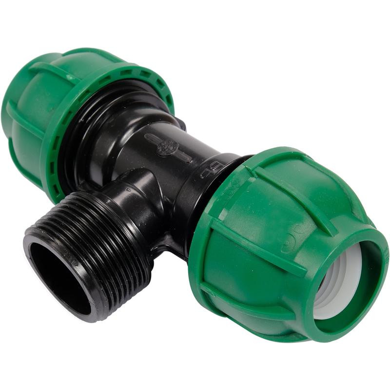 PIPE CONNECTOR PP GZ 32MMx1-1/4"x32MM 88908 FLO