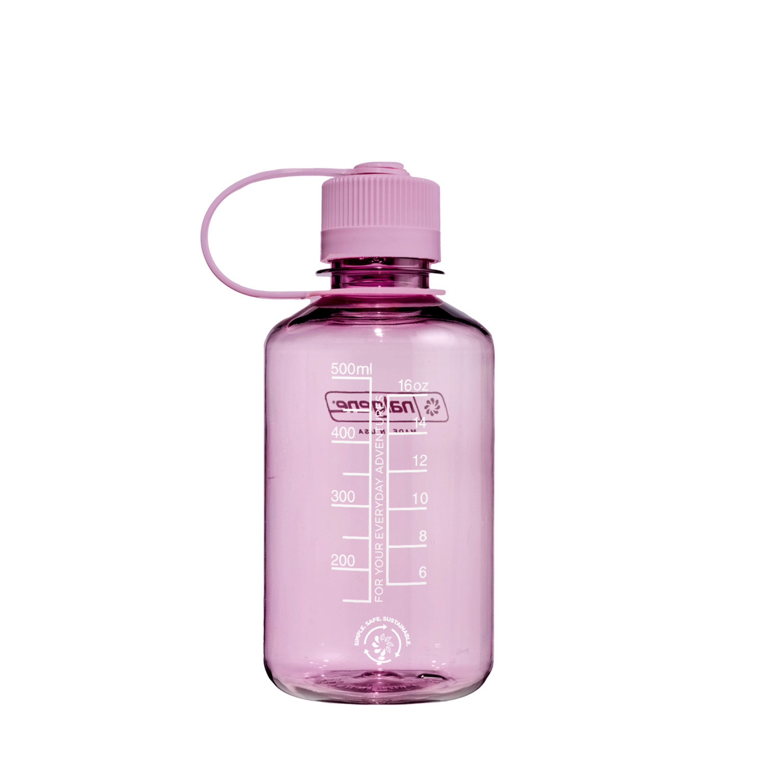 Ūdens pudele 'NM Sustain', 0,5L, ķiršu ziedu krāsa, R078882, NALGENE