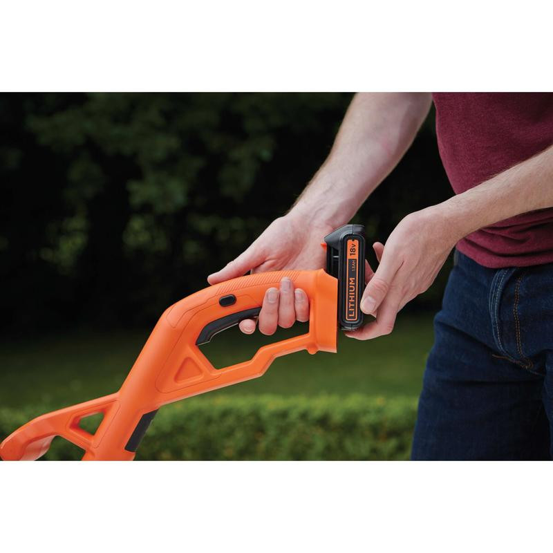 25cm trimmer, 1x2Ah, 400mA laadija ST182320-QW BLACK DECKER