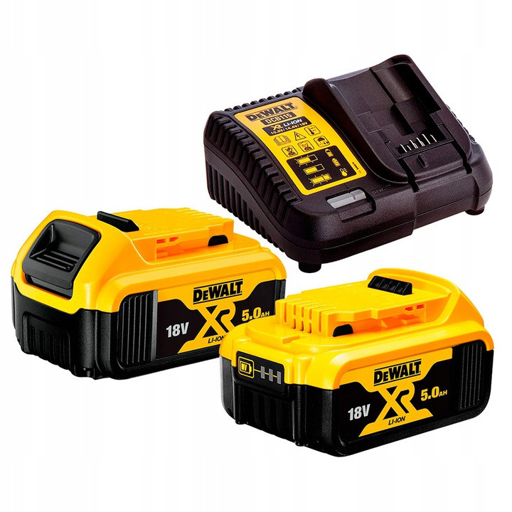 Cordless punch 18V (2x5.0Ah) DCH172P2-QW DEWALT