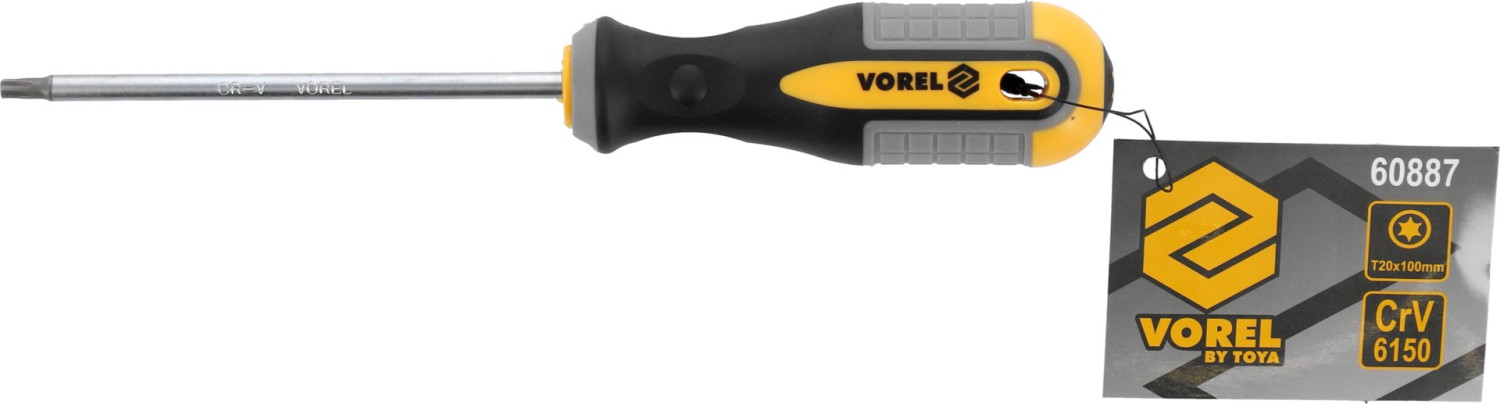 TORX SCREWDRIVER T20x100MM 60887 VOREL