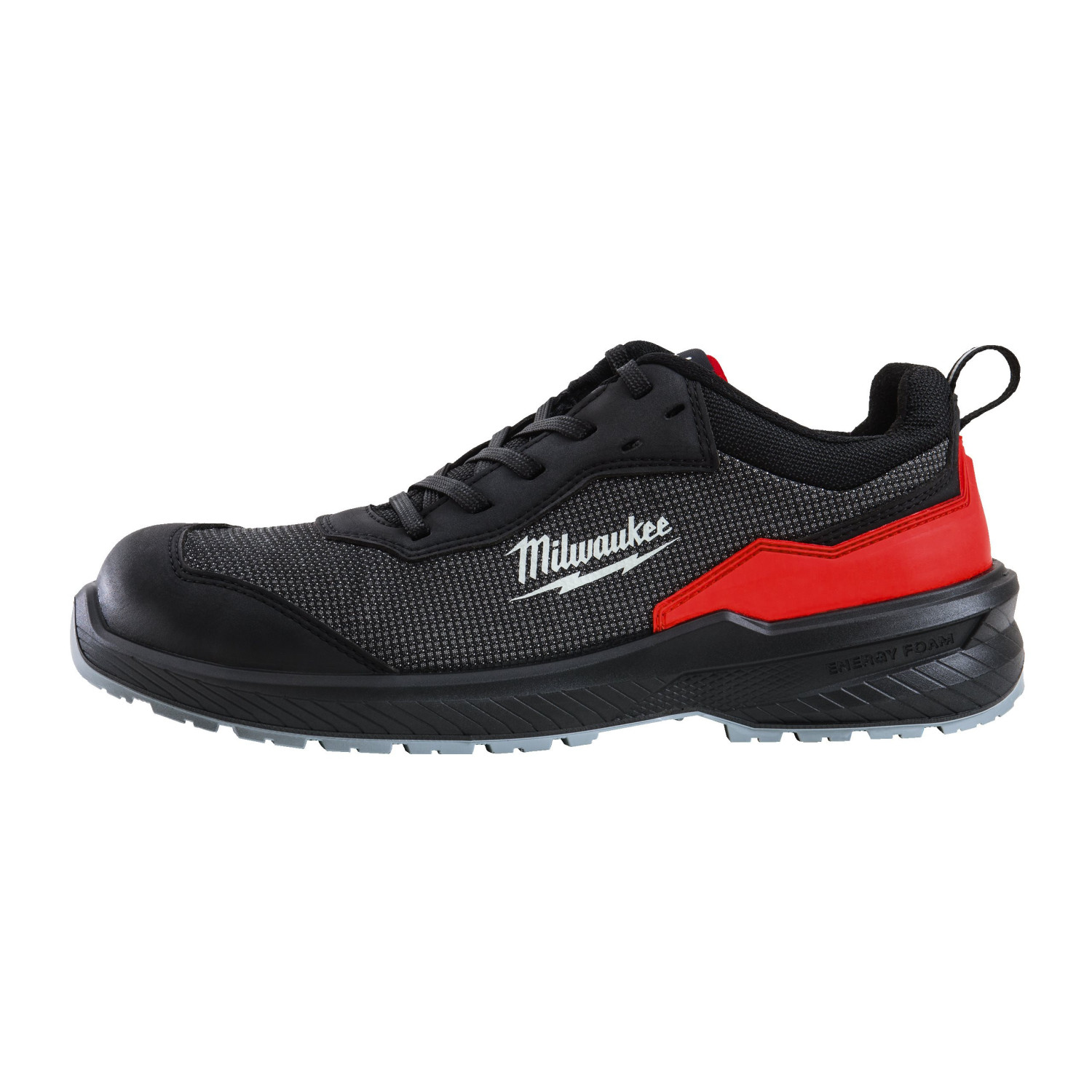 FLEXTRED™ S1PS AIZSARGBOTAS MELNĀ KRĀSĀ 1L110133 ESD FO SR, FXT S1PS 1L110133 ESD FO SR 44, 4932493696 MILWAUKEE