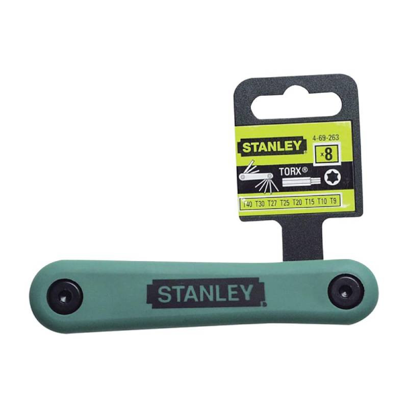 Raktų rinkinys TORX 8 vnt. 4-69-263 STANLEY