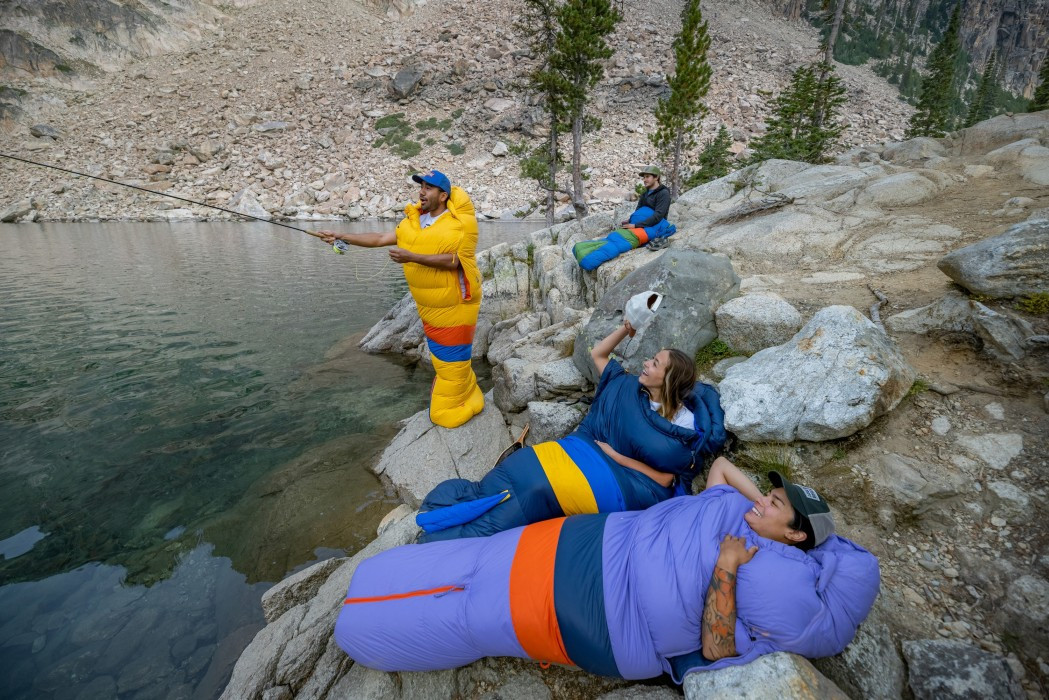 Moteriškas miegmaišis Long Wms TETON 02, 183cm, -18 °C, violetinė, 195115053802, MARMOT