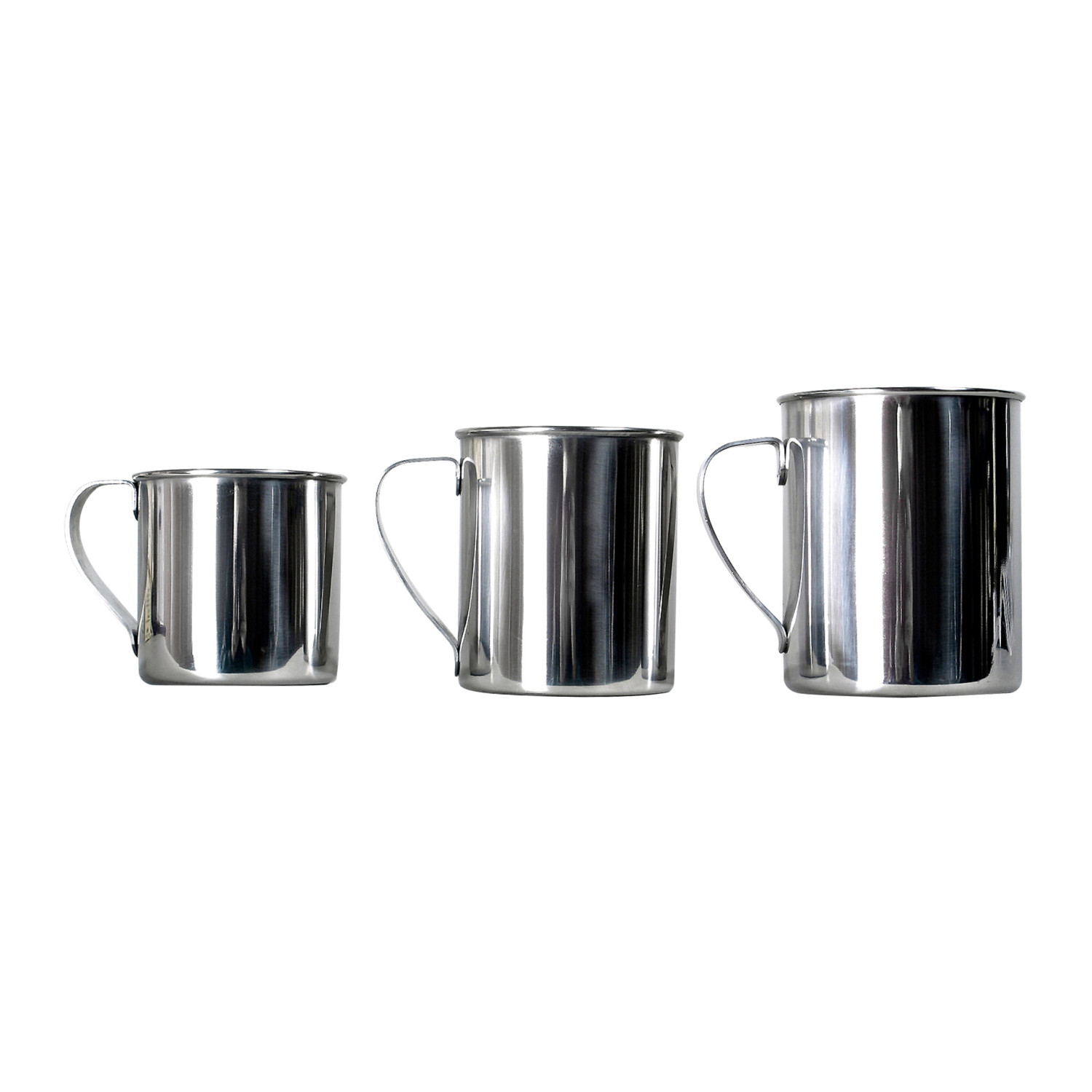 Stainless steel mug, polished, R561100, 561100 BasicNature