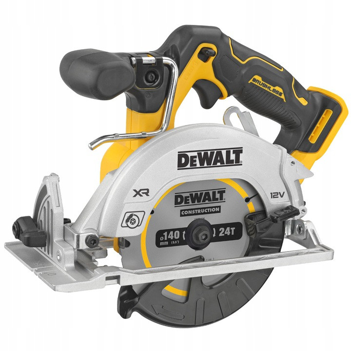 Аккумуляторная циркулярная пила 12В (2х5.0Ач) 140мм DCS512P2-QW DEWALT