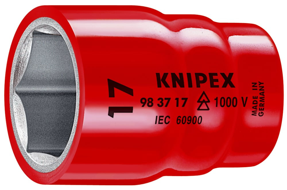 Sešstūra muciņa skrūvēm13 mm 3/8 983713 KNIPEX