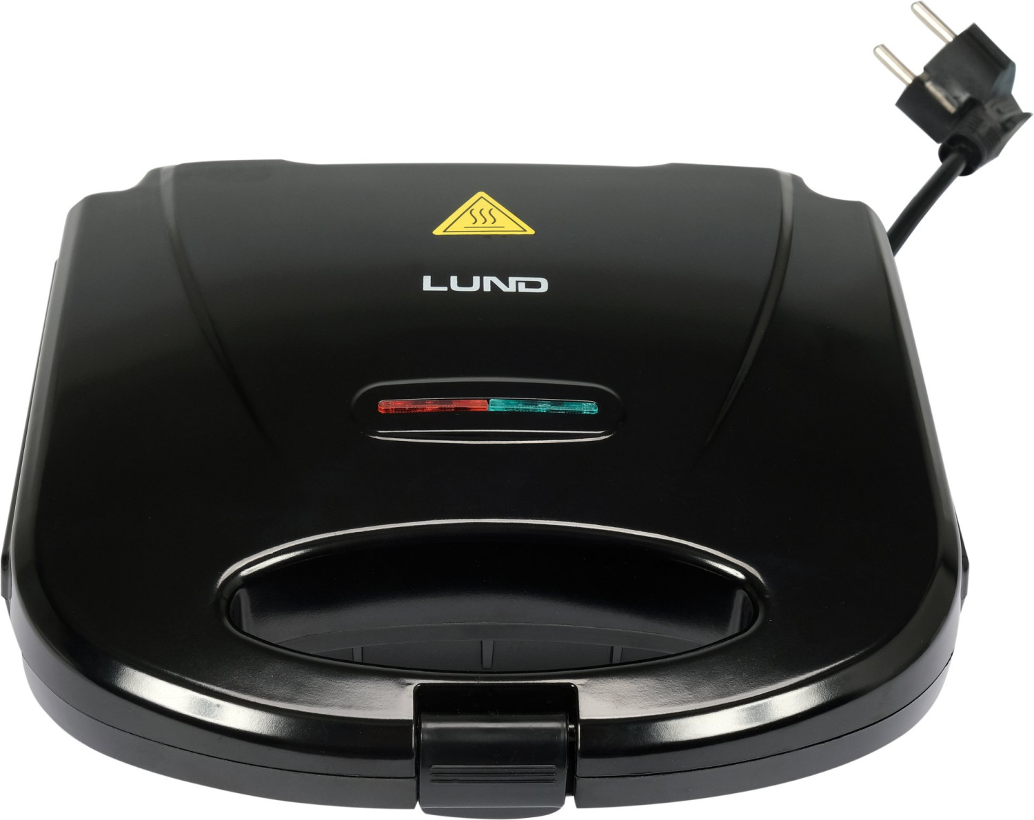 SANDWICH MAKER 750W, GRILL PLATE, BLACK 67528 LUND