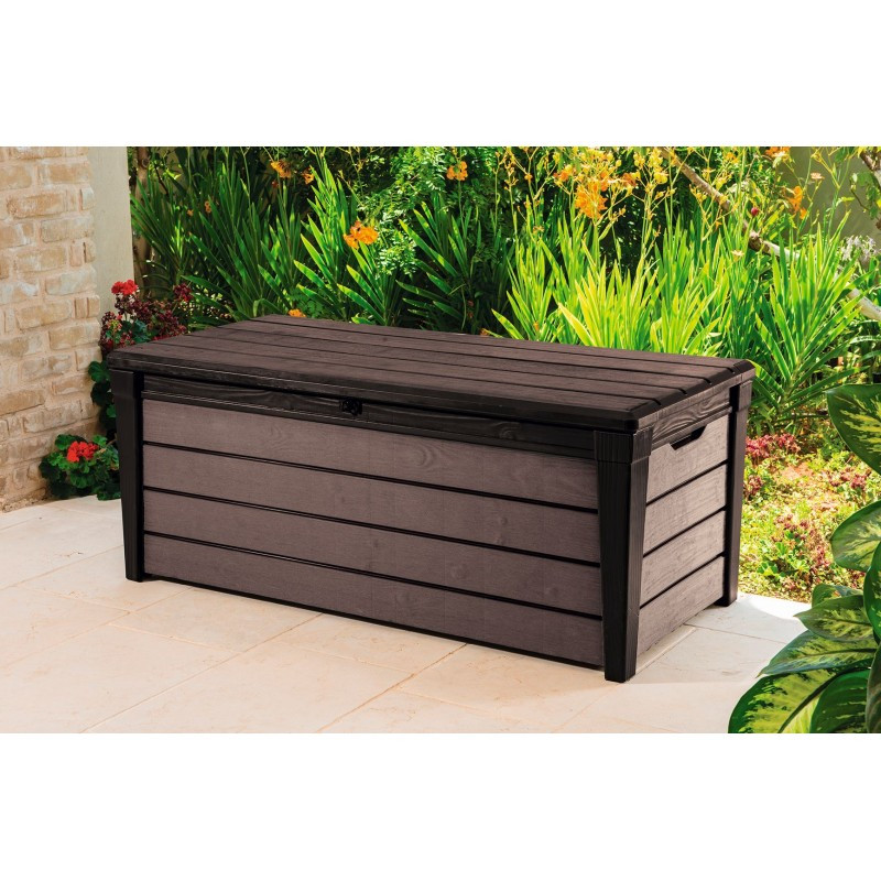 Ящик для хранения Brushwood Storage Box 454L коричневый 29202631590 KETER