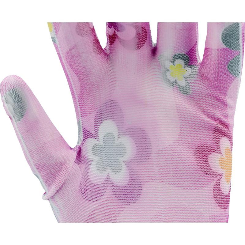 POLYESTER GARDEN GLOVES 9" WERS 74130 FLO