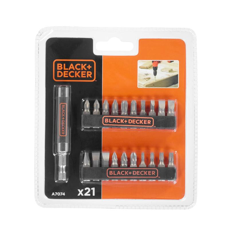 Black and Decker 20 Piece screwdriving b A7074-XJ BLACK DECKER