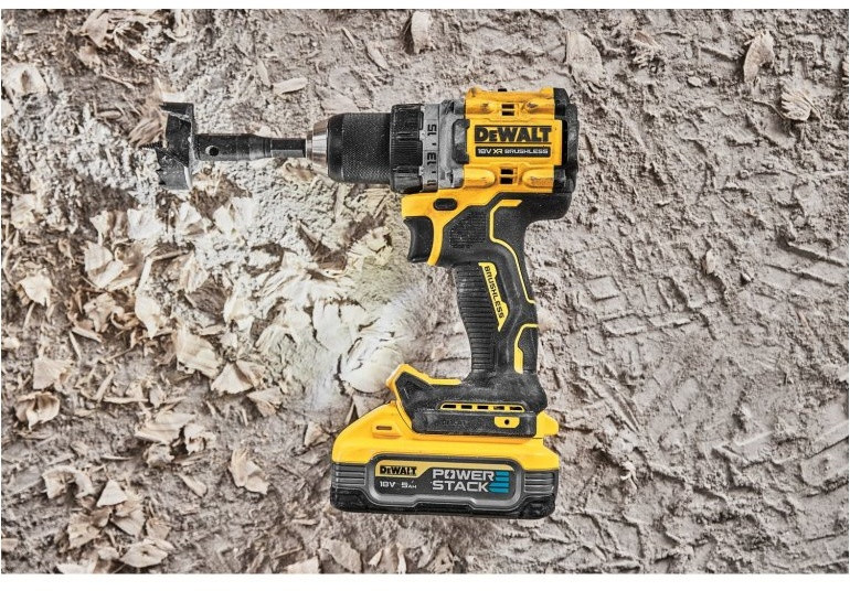 Аккумуляторная дрель-шуруповёрт 18В (2x5,0Ач PowerStack) DCD800H2T-QW DEWALT