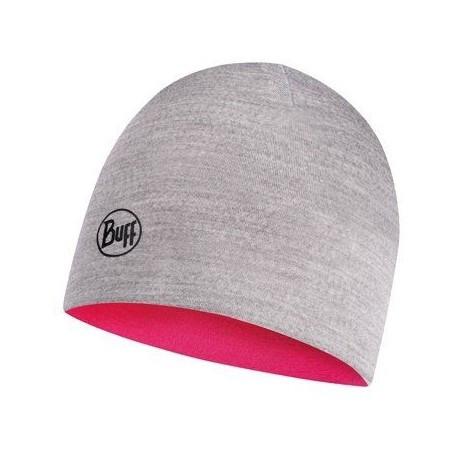 Cepure Merino Light Weight Jr Beanie, Pink/Light Grey, 8428927367907 BUFF