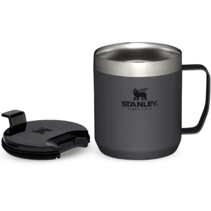 Krūze The Legendary Camp Mug Classic 0,35L tumši pelēka; 2809366172 STANLEY