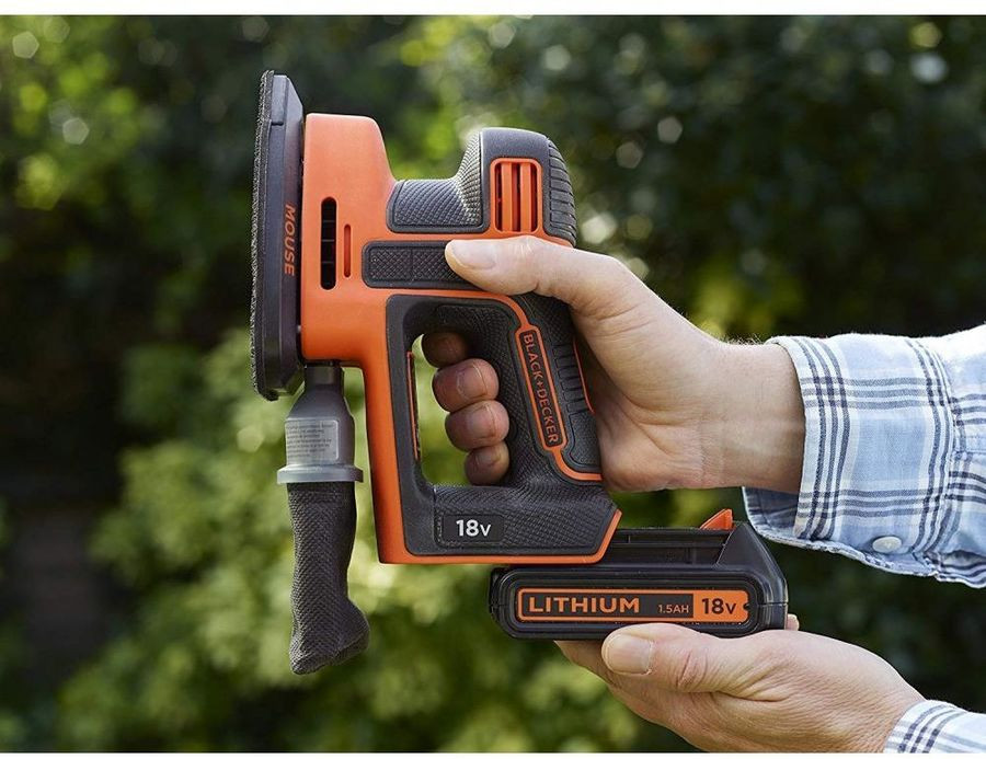 Deltveida slīpmašīna 18V (1x1.5Ah) BDCDS18N DCEB01 BLACK&DECKER