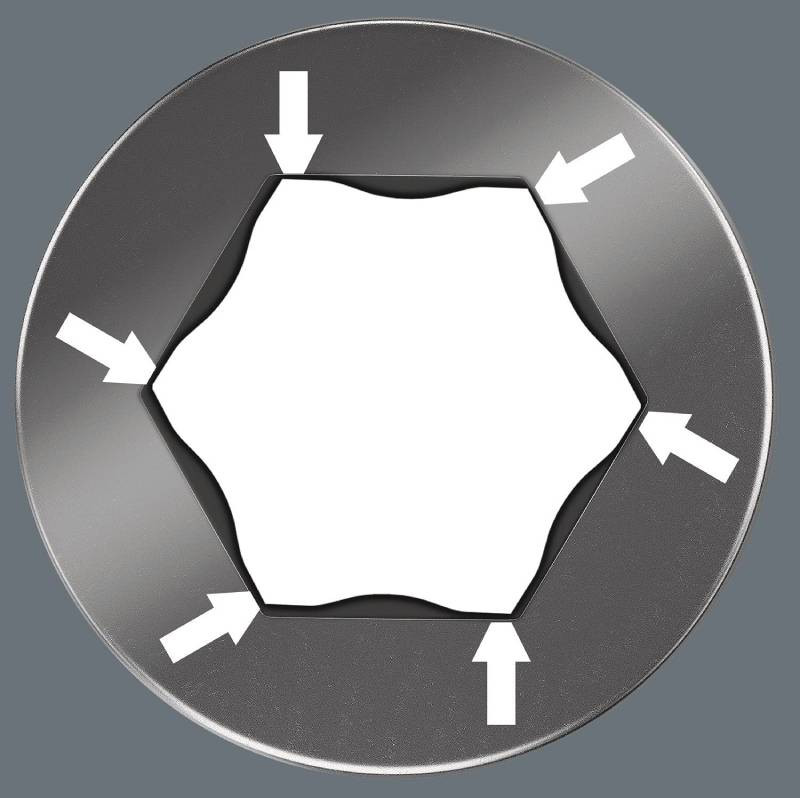 Kruvikeerajate komplekt 950/13 Hex-Plus Imperial 13 tk. 9HADXW14 WERA