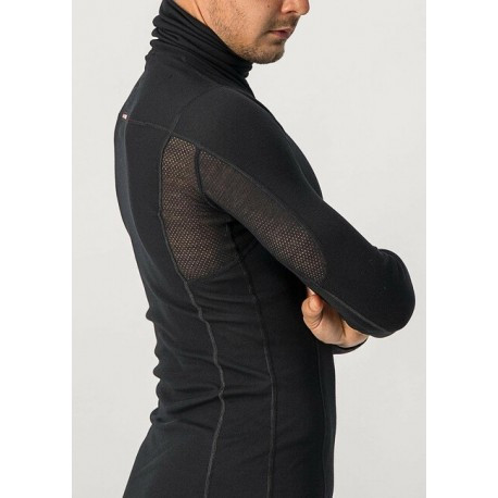 Velo termokrekls FLANDERS Warm Neck, izmērs: L, Black, 8050949140505 CASTELLI