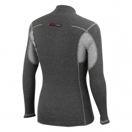 Velo termokrekls FLANDERS Warm LS, izmērs: XL, Gray, 8055688008154 CASTELLI