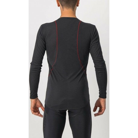 Velo termokrekls PROSECCO Tech LS, izmērs: L, Black, 8050949204962 CASTELLI