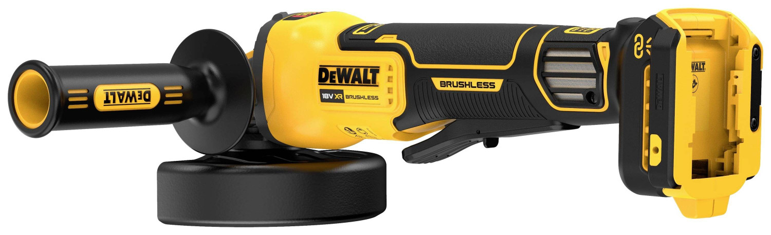 Akumulatora leņķa slīpmašīna 125mm 18V (bez akumulatora un lādētāja) DCG416VSN-XJ DEWALT