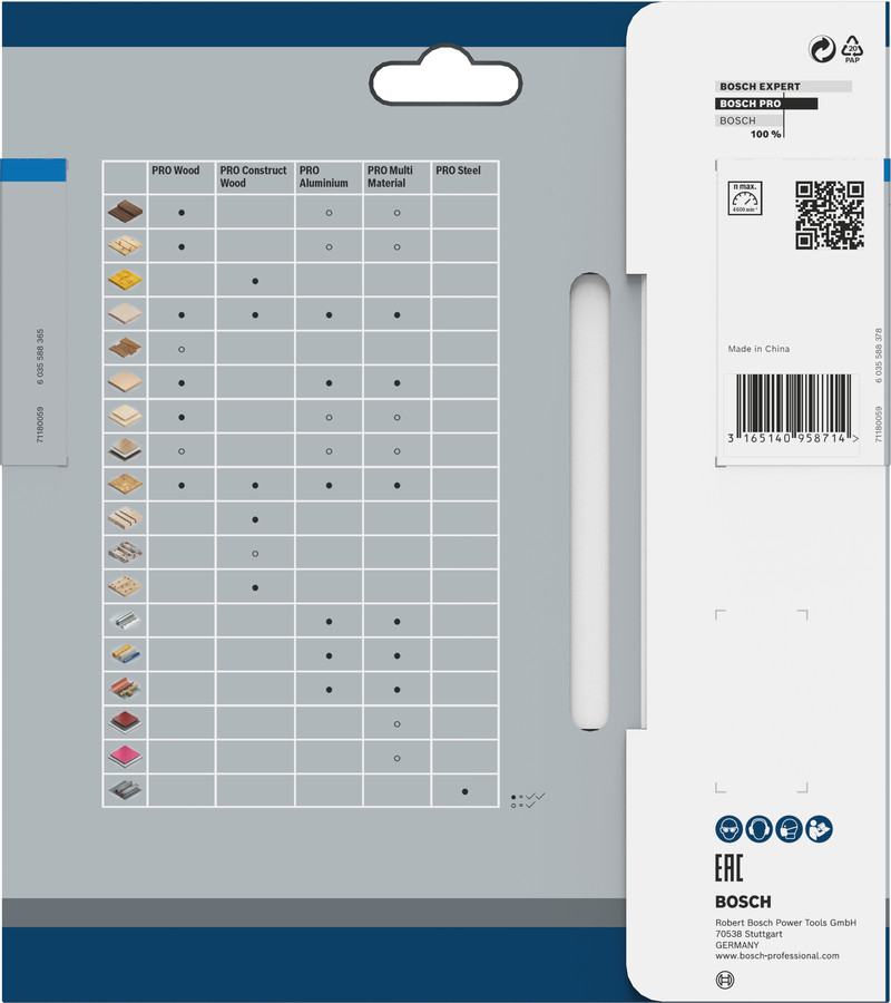 Standard for Steel 150x20x1.6/1.2x32T, Rokas sausajiem griežņiem PRO STEEL CORDLESS RIPZĀĢA ASMENS, 2608837748, BOSCH