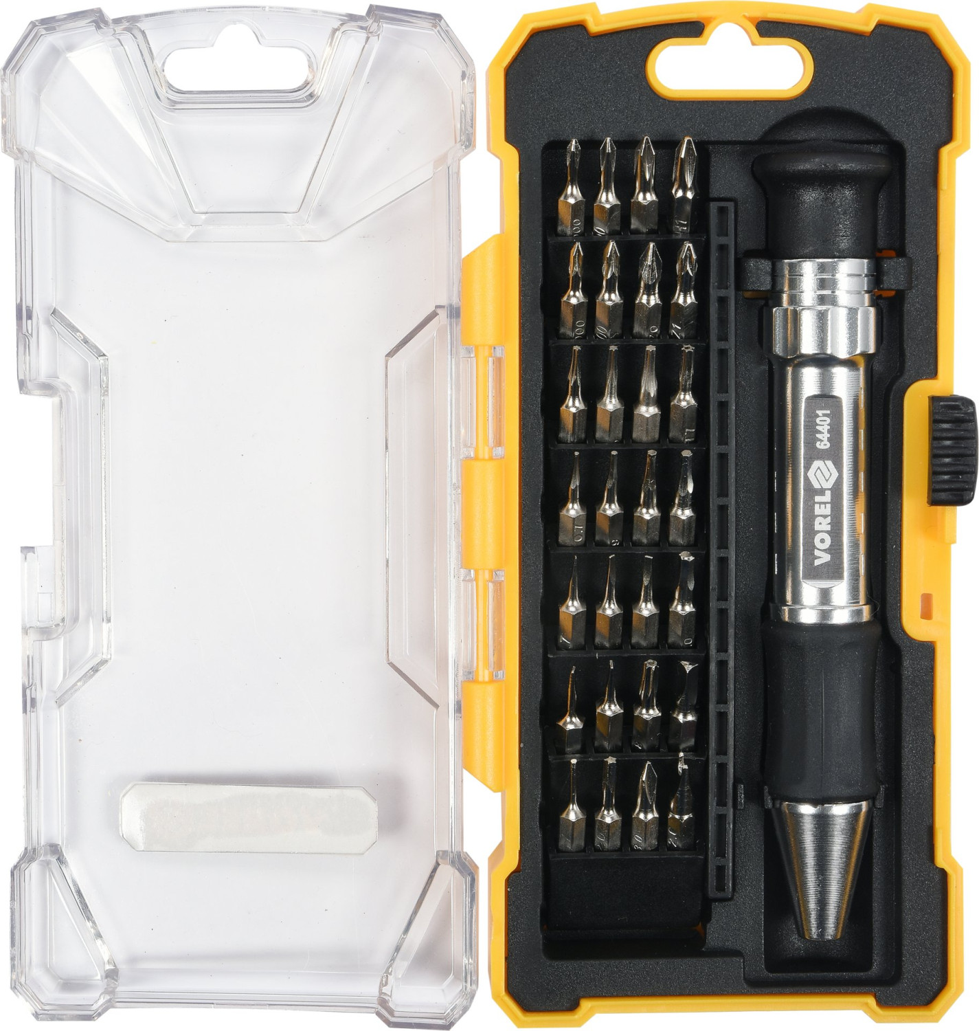 PRECISION SCREWDRIVER BIT SET 29PCS 64401 VOREL