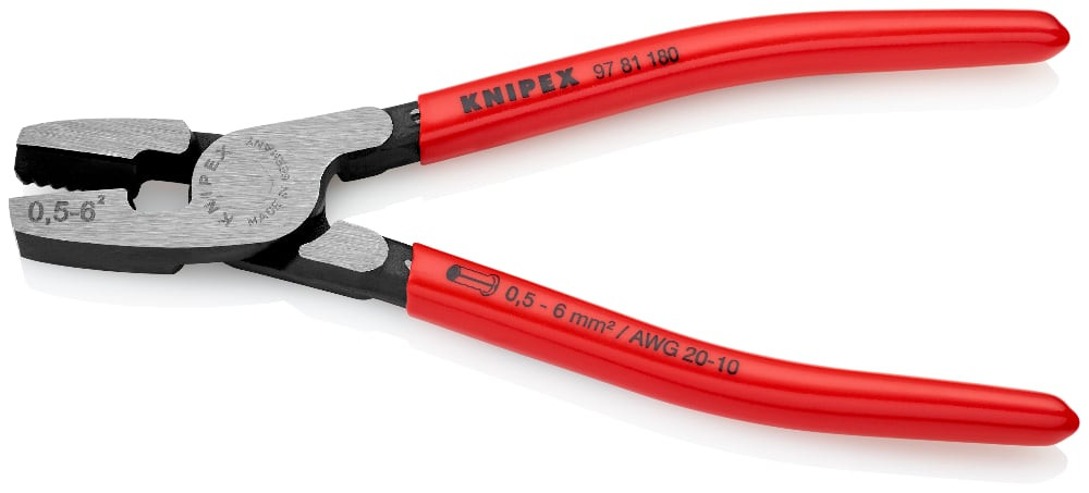 Crimping Pliers for wire ferrules 9781180 KNIPEX