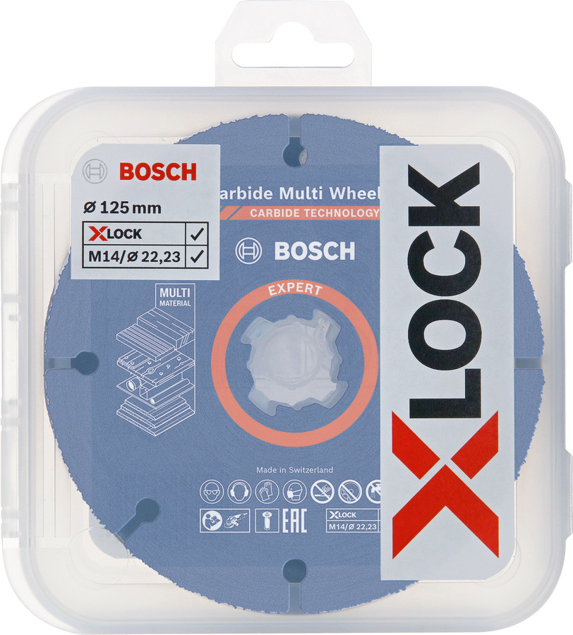 X-LOCK Starter Kit 125 mm komplekts, Mazām leņķa slīpmašīnām PRO CUTTING AND GRINDING SET, 2608619374, BOSCH