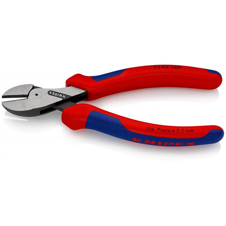 Žnyplės X-Cut nuo 160 mm iki D12 mm, DR, „Knipex“