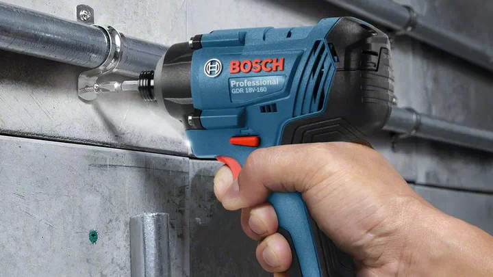 Löökkruvikeeraja GDR 18V-160 2x2Ah 06019G5100 BOSCH