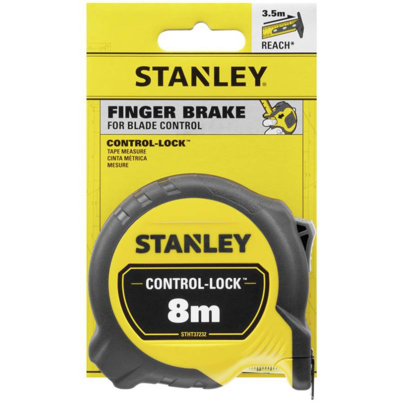 Рулетка измерительная 8мх25мм CONTROL STHT37232-0 STANLEY