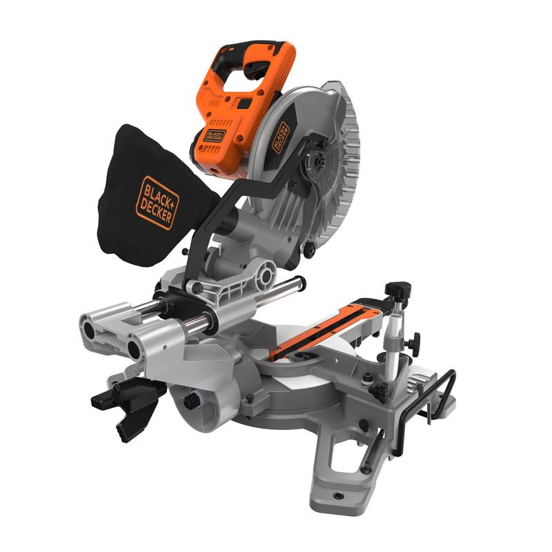 B+D 1500W 216mm Slide Mitre Saw BES701-QS BLACK DECKER