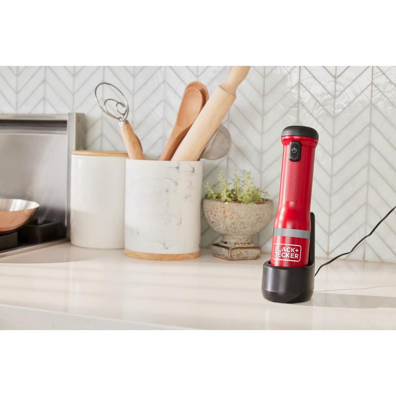 kitchen wand 2 Kit - Blender and Whisk - RED BCKM1012KR-QW BLACK DECKER