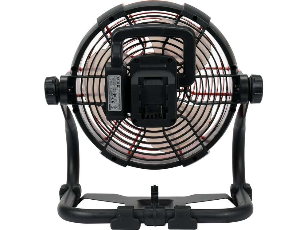 Akuventilaator 18V/240V (ilma akuta ja laetud) YT-82933 YATO