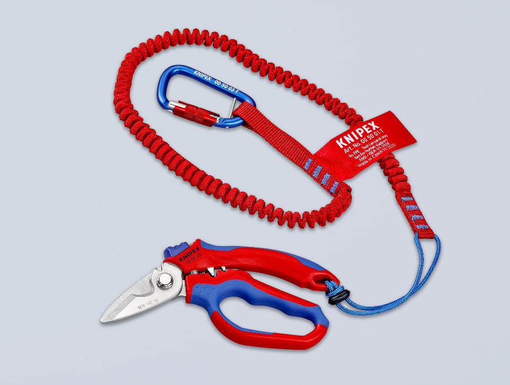 Leņķiskās elektriķu šķēres 950520SB KNIPEX