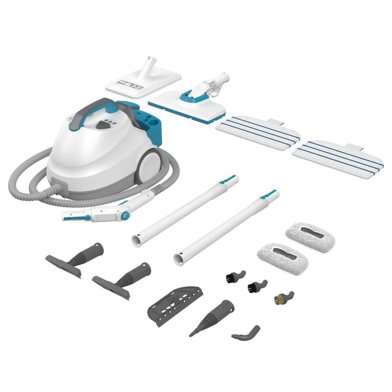 2300W pressurised steam-mop with 14 accessories BHSMP2314-QS BLACK DECKER