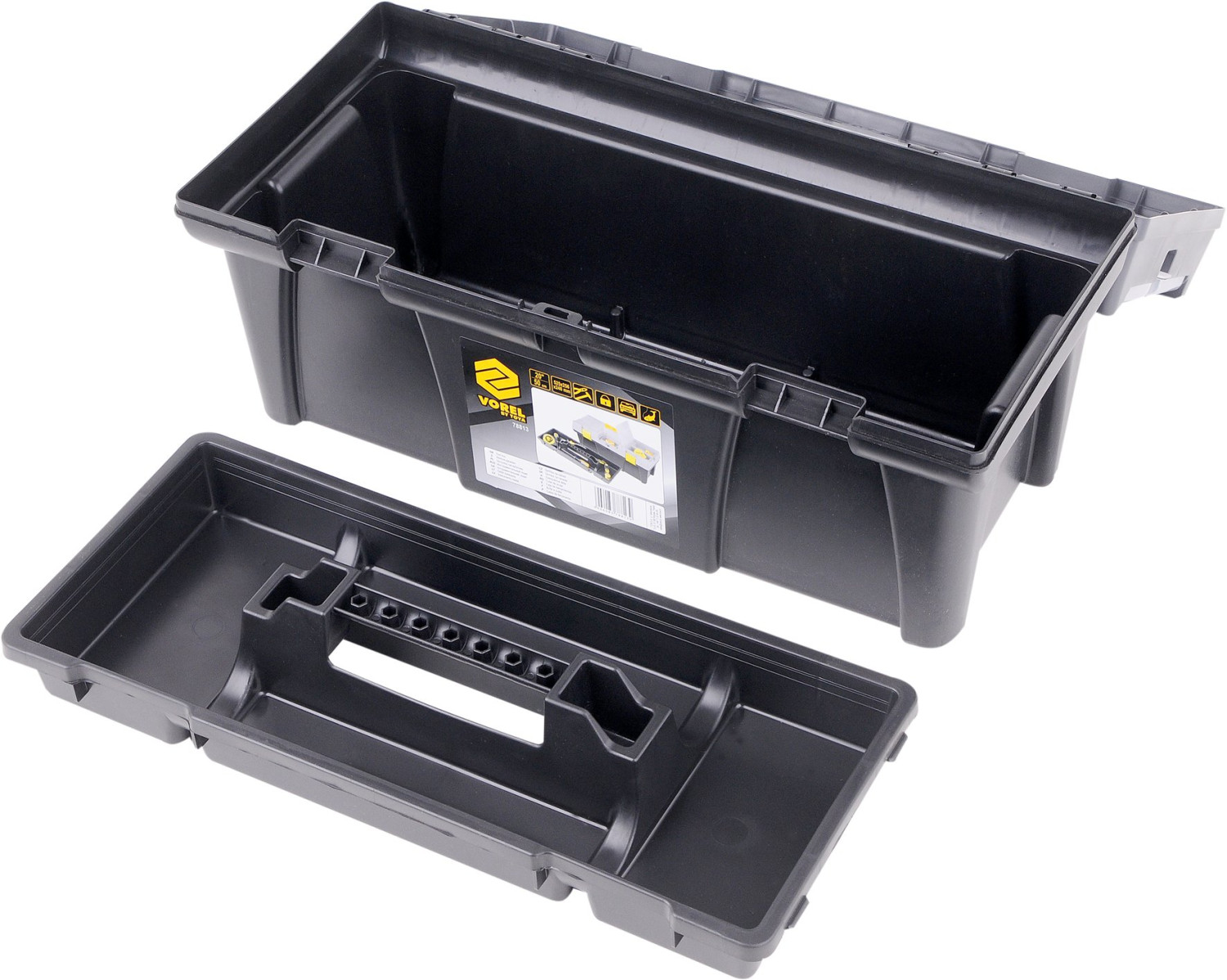 PLASTIC TOOL BOX PR-20" 78813 VOREL